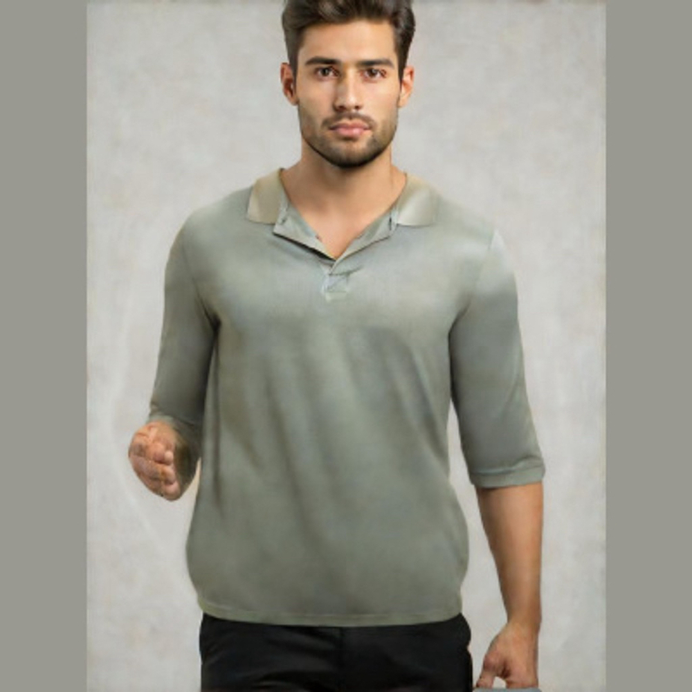 Bass Mens Polo Shirt, XL, Sage Green